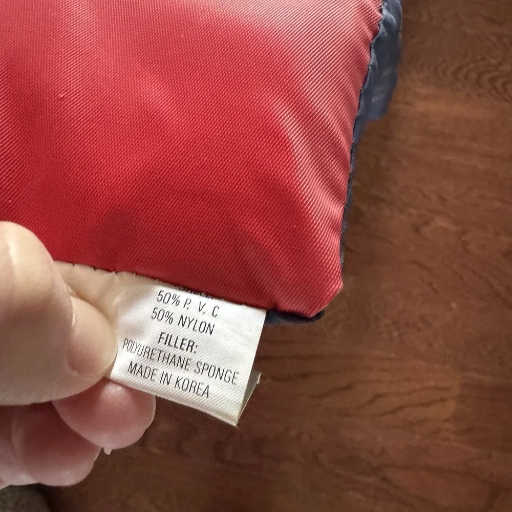 VTG Polo Ralph Lauren Padded Camping Outdoor Beach Roll-up Mat Cushioned Strap